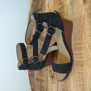 Franco Sarto Derek Wedge Sandal 7.5